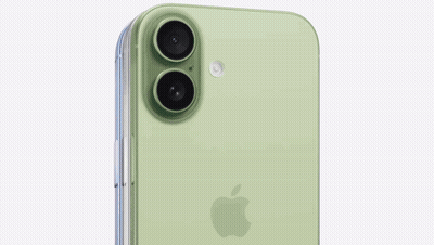 Row Of IPhones In Different Colors GIF