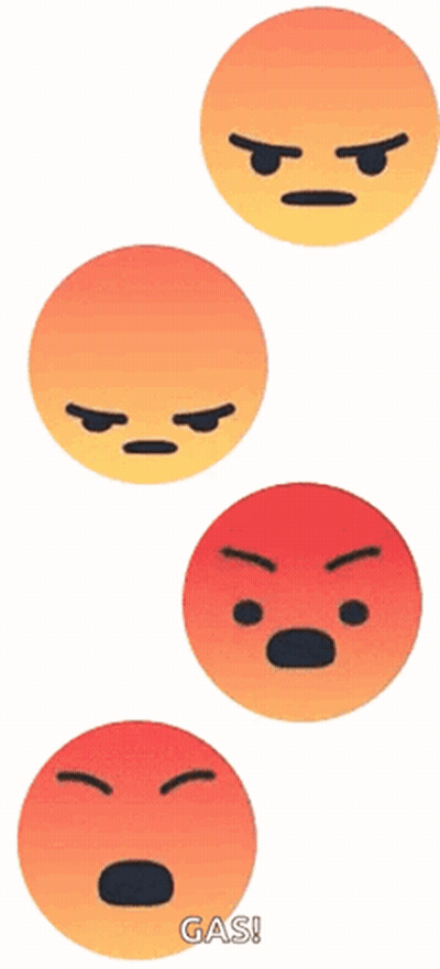 Row Of Smiley Faces Saying Gas GIF