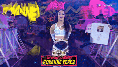 Roxanne Perez Next Women's Champion In NXT GIF