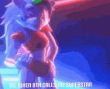 Roxanne Wolf Calls Me Superstar GIF