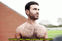 Roy Kent Ted Lasso Don't Need A Phone And A Watch GIF
