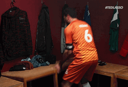 Roy Kent Ted Lasso Table Flip Anger GIF