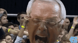 Roy Williams Big Face Banner GIF