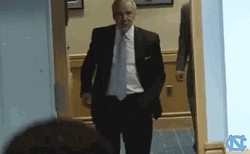 Roy Williams Bursting With Excitement GIF