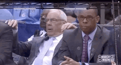 Roy Williams Frustrated Look GIF