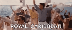 Royal Caribbean Cruise The Wolf Of Wall Street GIF