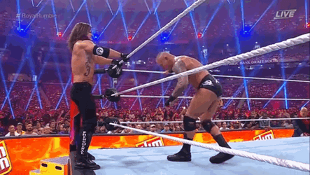 Royal Rumble Randy Orton RKO GIF