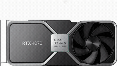 RTX 2070 Graphics Card With AMD Ryzen Processor GIF