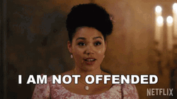 Ruby Barker Saying I Am Not Offended GIF