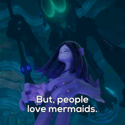 Ruby Gilllman But People Love Mermaid GIF
