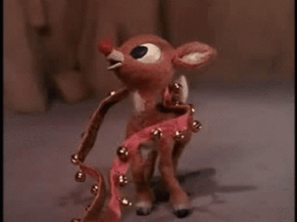 Rudolph Nod His Head GIF
