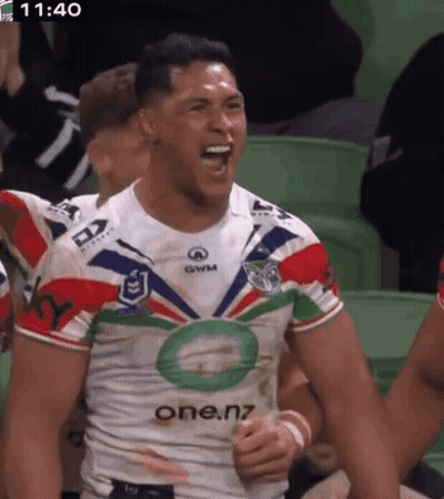 Rugby Player Wearing One NZ Jersey GIF