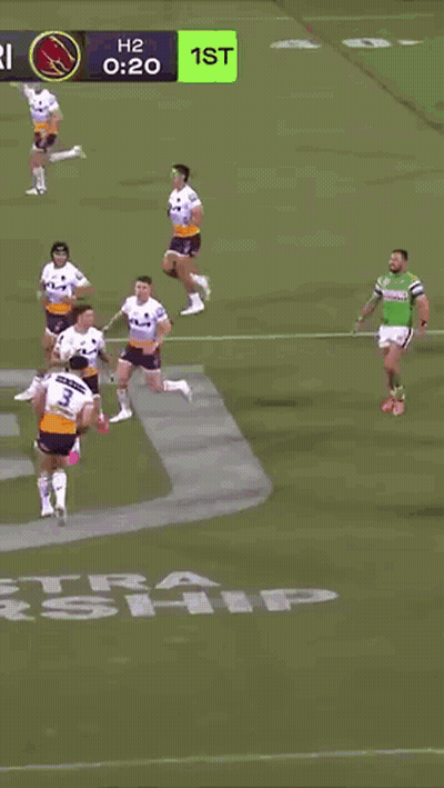 Rugby Players Playing Game 3:18 GIF