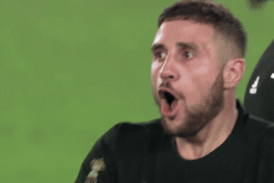 Rugby Players Standing In Circle GIF