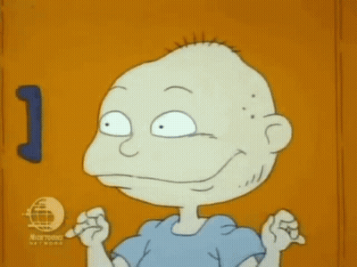 Rugrats Character Waving At Door GIF