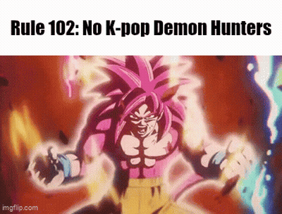 Rule 102 No K-Pop Demon Hunters GIF