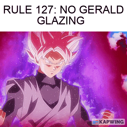 Rule 127 No Gerald Glazing GIF