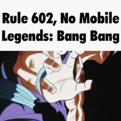 Rule 602 No Mobile Legends Bang Bang Cartoon GIF