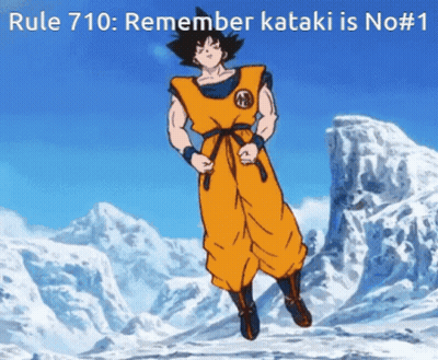 Rule 710 Remember Kataki No 1 Cartoon Character GIF