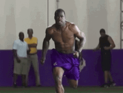 Run Adrian Peterson Slow Motion GIF