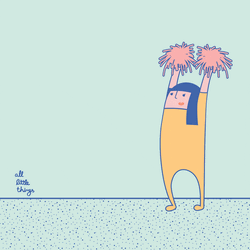 Run Cheer Animation GIF