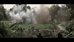 Run Forrest Run Away From Vietnam Bombing GIF