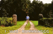 Run Forrest Run Movie Scene From Forrest Gump GIF