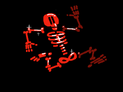 Run Halloween Skeleton GIF