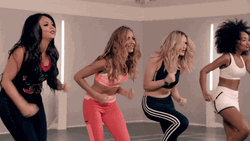 Run In Place Little Mix GIF