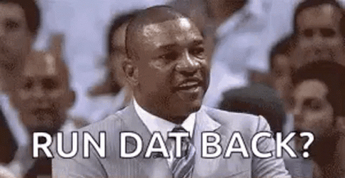 Run It Back Confused GIF