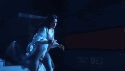 Run Rosalía Music Video GIF