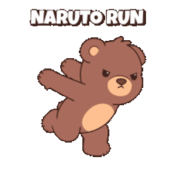 Run Running Sticker GIF