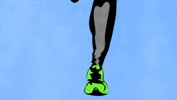 Runner Fitness Digital Art GIF