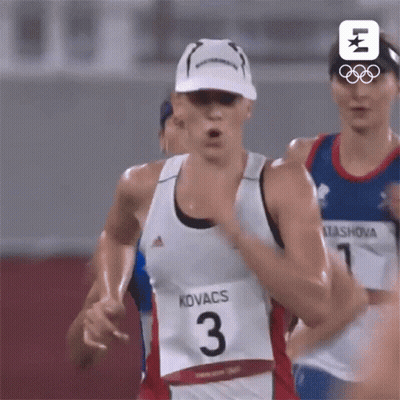 Runner With Number 3 On Jersey
