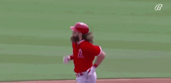 Running Back To The Huddle Brandon Marsh GIF