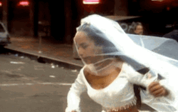 Running Bride Running GIF