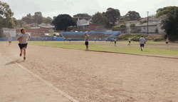 Running Exhausted Tired  GIF