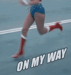 Running Fast On My Way GIF