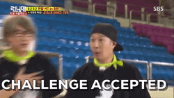 Running Man Challenge Accepted GIF