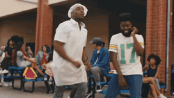 Running Man Khalid Dancing On Street GIF
