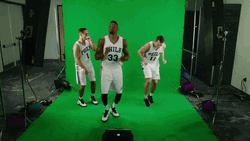 Running Man Robert Covington Nik Stauskas GIF