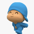 Running Pocoyo Cute GIF
