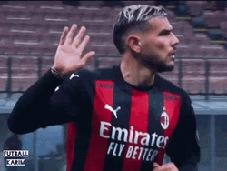 Running Theo Hernandez GIF