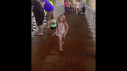 Running Toddler Girls They Gone GIF