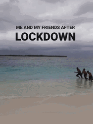 Running Trip Happy Birthday Beach GIF