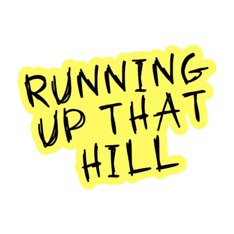 Running Up That Hill Sticker