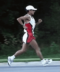 Running Walk Athlete Man GIF