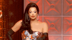 RuPaul Blowing Kiss GIF