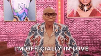 Rupaul Drag Queen I'm Officially In Love GIF