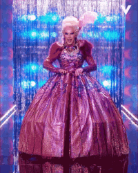 Rupaul Drag Queen Runway Costume Reveal  GIF